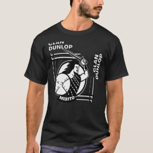 Camiseta Dunlop Clan Gaelic Motto Swordsman