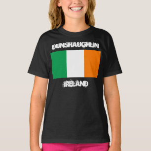 Camiseta Dunshaughlin, Ireland com bandeira irlandesa