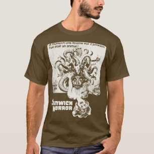 Camiseta Dunwich Horror 70s Cult Classic SciFi Filme