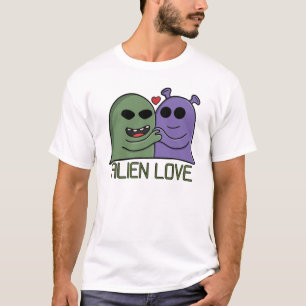 Camiseta Duo de Amor Alien