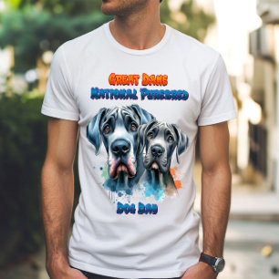 Camiseta Duo Dinâmico: Grande Dane - Cachorro Nacional Pure