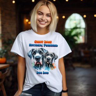 Camiseta Duo Dinâmico: Grande Dane - Cachorro Nacional Pure