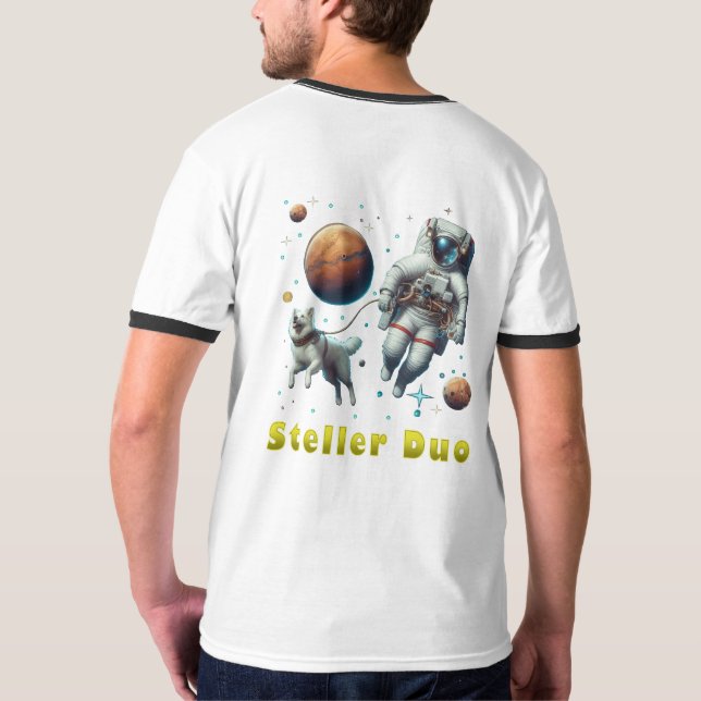 Camiseta Duo Steller (Parte Traseira Completa)