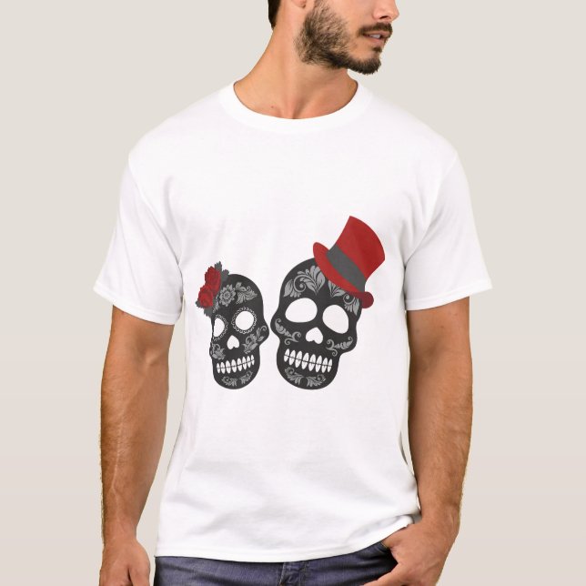 Camiseta Duo Thunder_Cove do Crânio Negro (Frente)