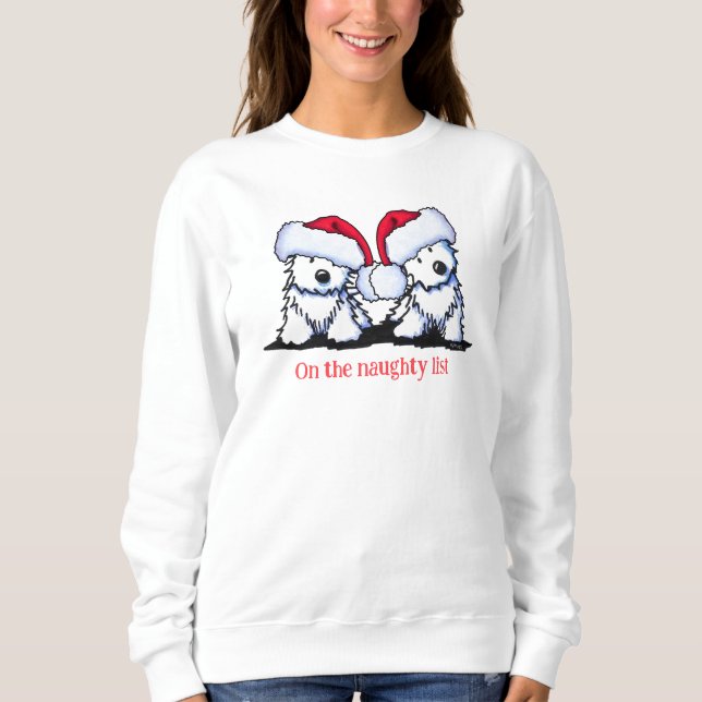 Camiseta Duo Westie Natal (Frente)