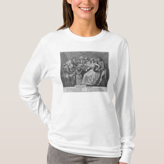 Camiseta Duodécima noite, 1794 (Frente)