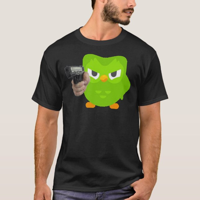Camiseta Duolingo Está Zangado (Frente)