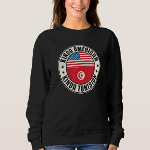 Camiseta Dupla Cidadania Americano Tunisiano Tunísia EUA Fl
