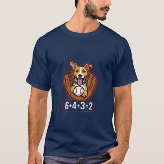 Camiseta dupla jogada de cachorro