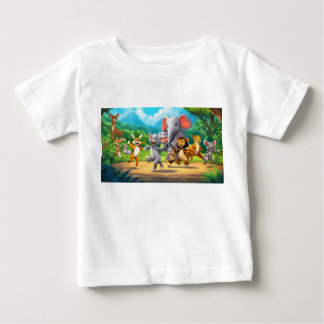 Camiseta Dupla Lado do Festa Animal Humorosa