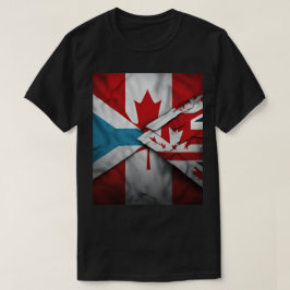 Camiseta "Duplas Passiões: Canadá e Fiji Rugby"