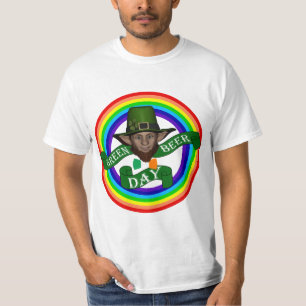 Camiseta Duplo arco-íris e duplo duelo verde