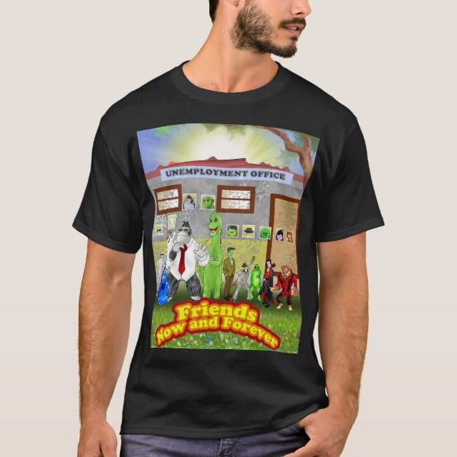 Camiseta Duplo Lado: TLM: Amigos para Sempre (Frente)