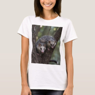 Camiseta Duplo problema na cobertura: Twin Possum