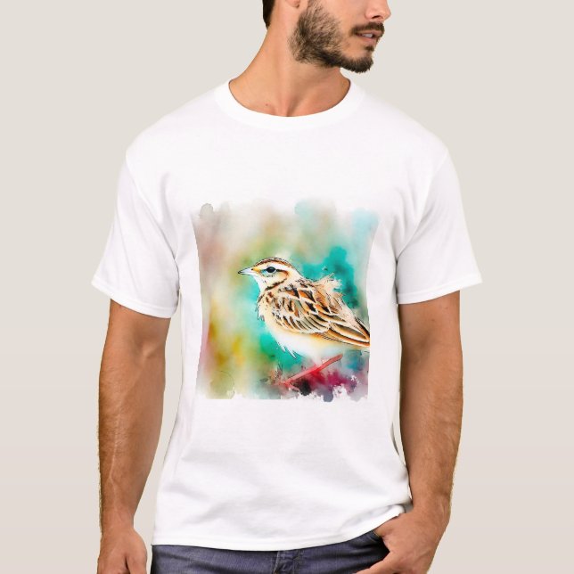 Camiseta Duponts lark 131024AREF131 - Watercolor (Frente)