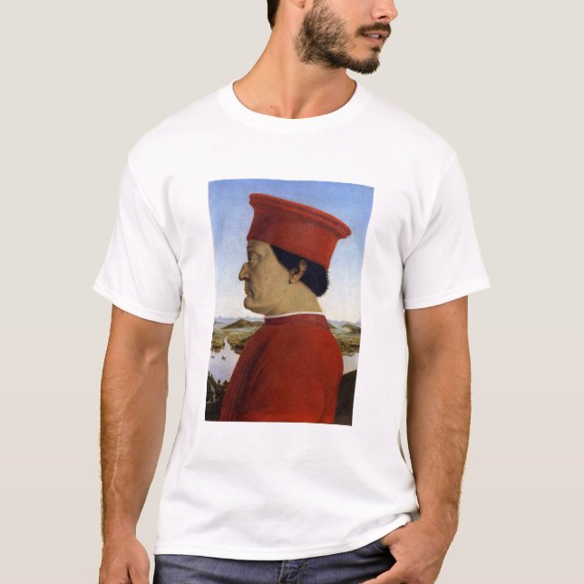 Camiseta Duque de Urbino - Piero della Francesca (Frente)
