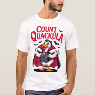 Camiseta Duque do Dia de as Bruxas engraçado Quackula