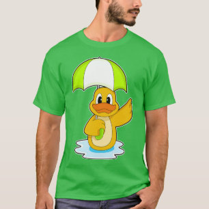 Camiseta Duque Nadando Guarda-chuva