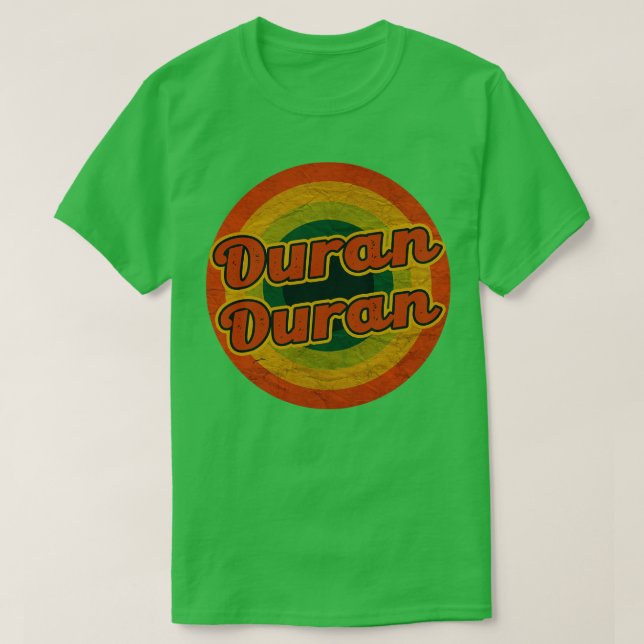 Camiseta duran duran (Frente do Design)