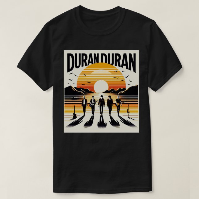 Camiseta Duran Duran Retro (Frente do Design)