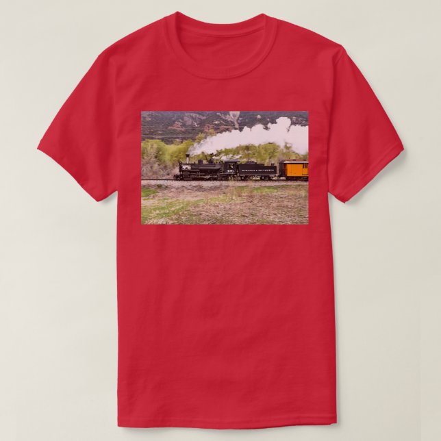 Camiseta Durango E Silverton Railroad (Frente do Design)
