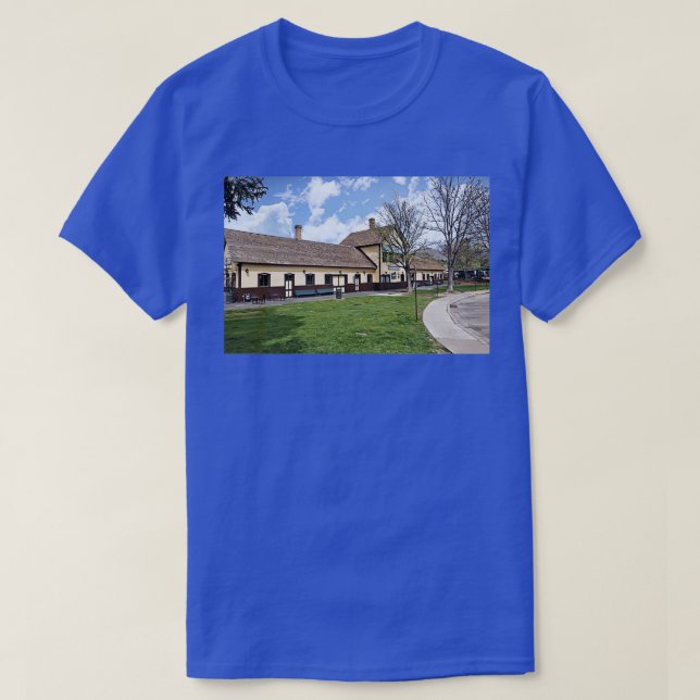 Camiseta Durango E Silverton Railroad Depot (Frente do Design)