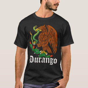 Camiseta Durango México com águia mexicana Durango