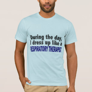Camiseta Durante o dia eu visto acima o terapeuta