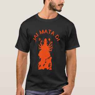 Camiseta Durga Mata, Navratri Sherawali Maa Goddese, Jai Mã