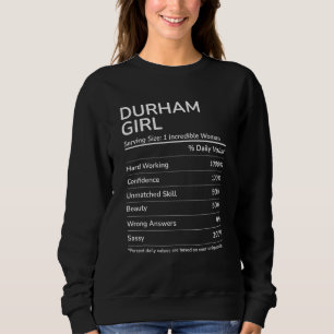 Camiseta Durham Girl Funny North Carolina Hometown