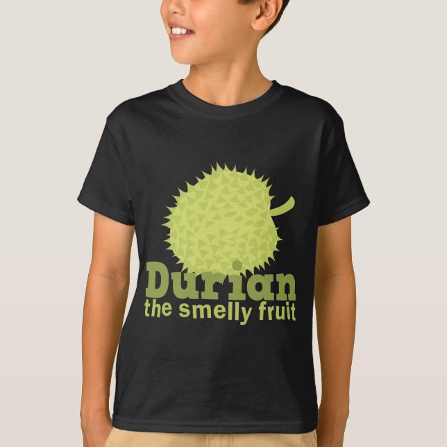 Camiseta Durian a fruta smelly (Frente)
