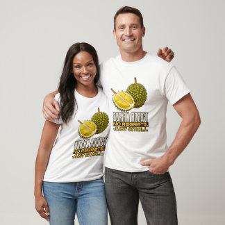 Camiseta Durian Addicto: Sem Arrependimentos, Apenas Cheira