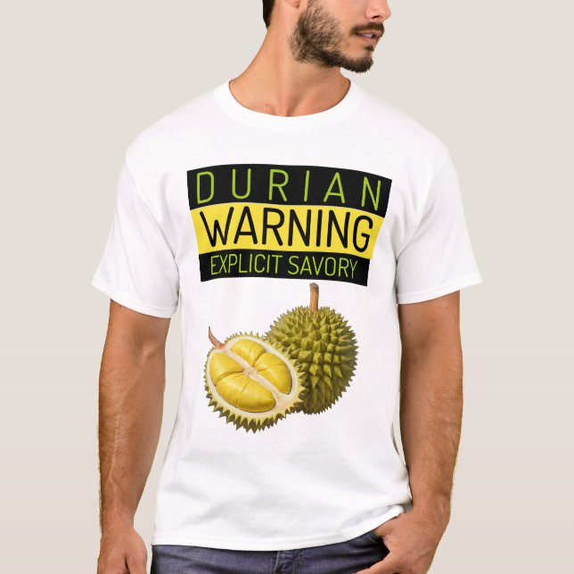 Camiseta Durian: Aviso: Tensura Explícita e Saborosa (Frente)