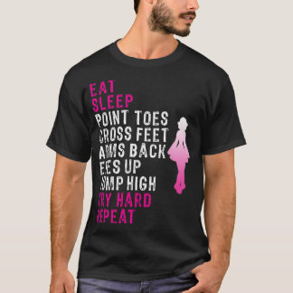 Camiseta Durma, irlandês Dance rosa