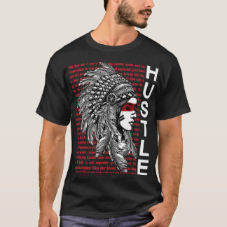 Camiseta Duro Americano de Hustle Nativo Shirt Urban Gang S