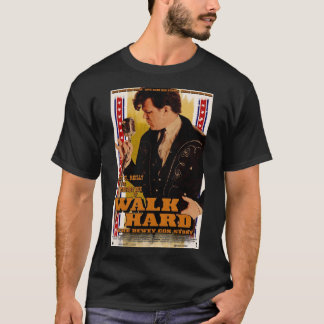 Camiseta Duro Andar O Poster De Filme Da História Dewey Cox