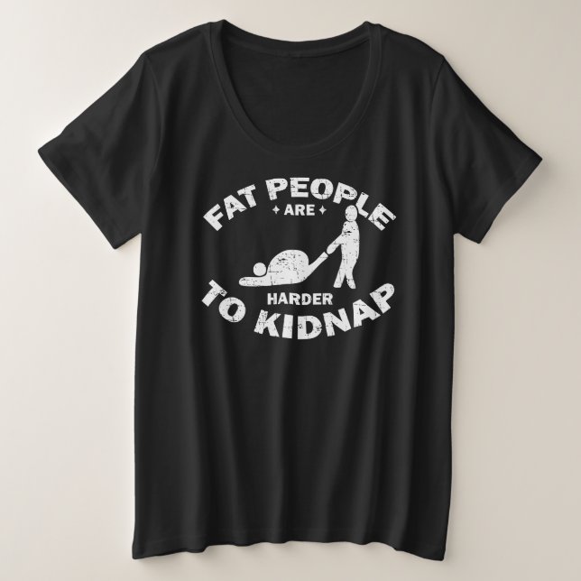 Camiseta DURO AO KIDNAP, Meninas Novo Halloween 2023 (Frente do Design)