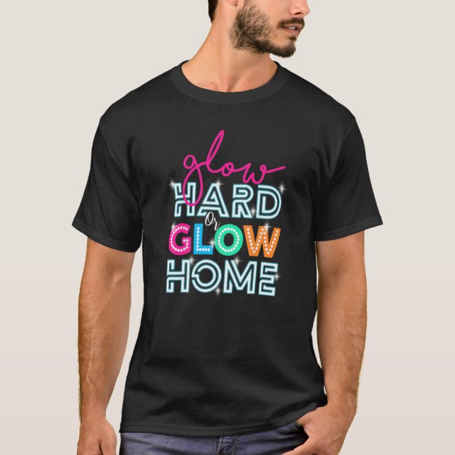 Camiseta Duro Brilhante Ou Festa De Música Disco De Festa R (Frente)