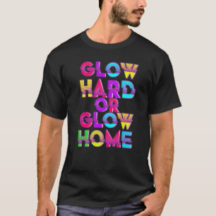 Camiseta Duro Brilhante Ou Festa Doméstica Brilhante 80s Co