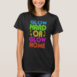 Camiseta Duro Brilhante Ou Festa Doméstica Brilhante 80s Co