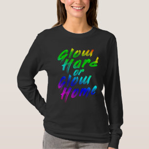 Camiseta Duro Brilhante Ou Lar 70 Anos 80 Para Mulher 2