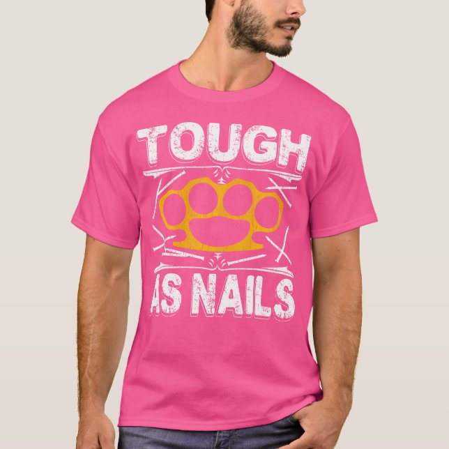 Camiseta Duro Como O Unhas Workou Mma Training Bodybuilding (Frente)