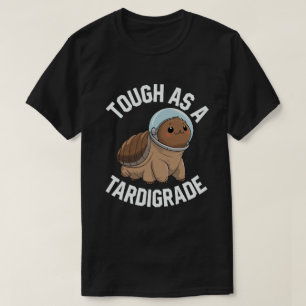 Camiseta Duro Como Um Urso De Água De Microbiologia Diversã