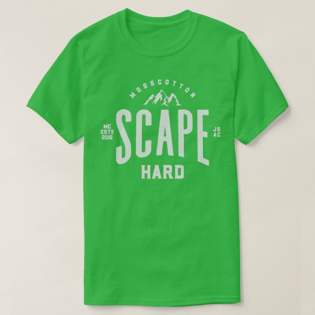 Camiseta Duro de escape (Frente do Design)