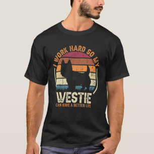 Camiseta Duro De Trabalho Para Cachorro Ter Vida Retroativa