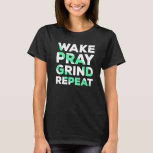 Camiseta Duro de Trabalho Repetição de Graus de acordar Tor