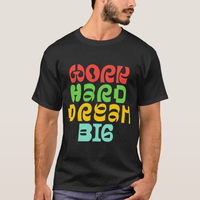 CAMISETA DURO DE TRABALHO SONHO BIG (Frente)