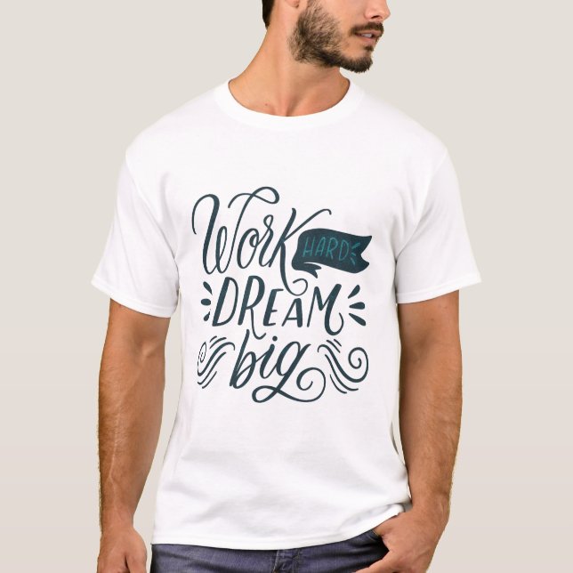CAMISETA DURO DE TRABALHO SONHO BIG (Frente)