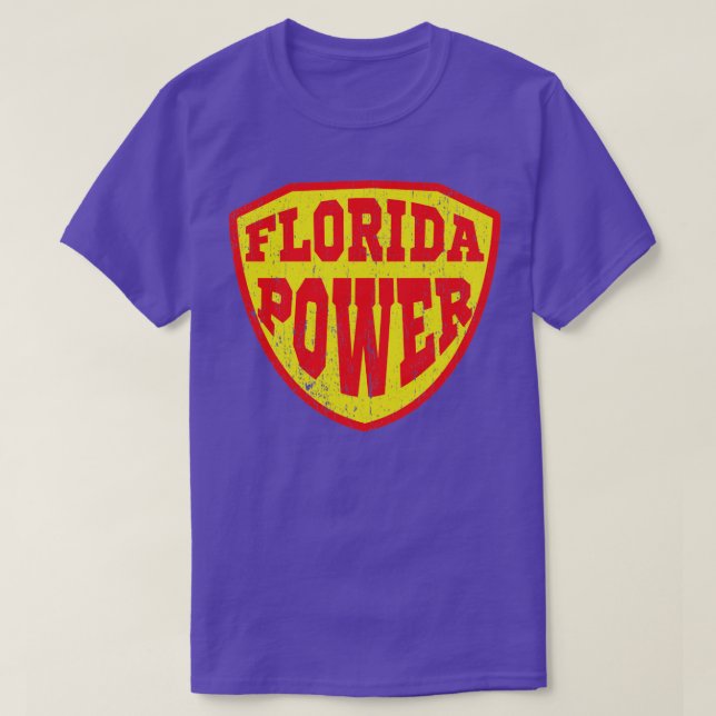 Camiseta Duro desenhado na Flórida (Frente do Design)