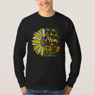 Camiseta Duro em ser mãe e mãe ferreta.